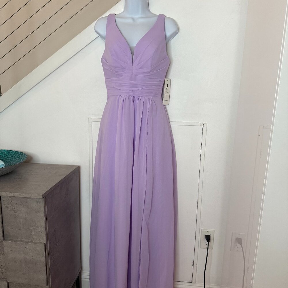 Formal Chiffon Bridesmaid Mother-of-Bride gown dress, SIZE 8